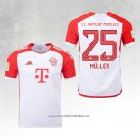 Bayern Munich Player Muller Home Shirt 2023-2024