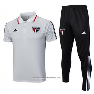 Conjunto Polo Sao Paulo 2023-2024 Grey