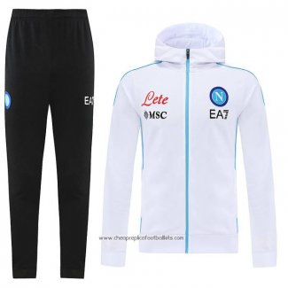 Hooded Tracksuit Napoli 2022-2023 White