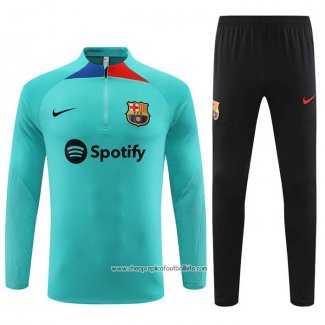 Sweatshirt Tracksuit Barcelona 2023-2024 Green