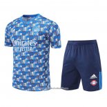 Tracksuit Arsenal 2022-2023 Short Sleeve Blue - Shorts