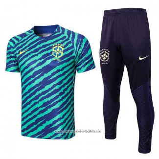 Tracksuit Brazil 2022 Short Sleeve Green