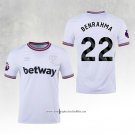 West Ham Player Benrahma Away Shirt 2023-2024