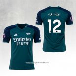 Arsenal Player Saliba Third Shirt 2023-2024