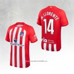 Atletico Madrid Player M.Llorente Home Shirt 2023-2024