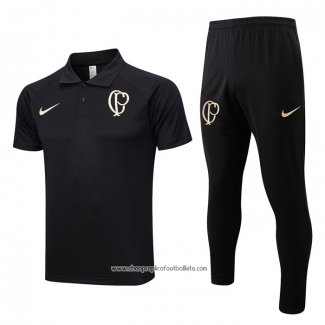 Conjunto Polo Corinthians 2023-2024 Black