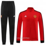 Jacket Tracksuit Manchester United 2023-2024 Red