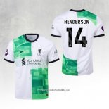 Liverpool Player Henderson Away Shirt 2023-2024