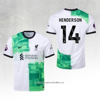 Liverpool Player Henderson Away Shirt 2023-2024