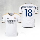 Real Madrid Player Tchouameni Home Shirt 2023-2024