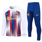 Sweatshirt Tracksuit Barcelona 2023-2024 White