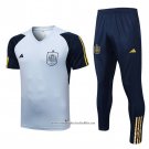 Tracksuit Spain 2022-2023 Short Sleeve Blue