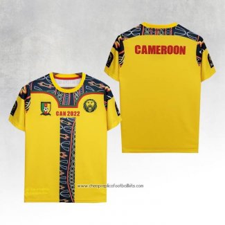 Cameroon Special Shirt 2022 Yellow Thailand