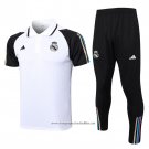 Conjunto Polo Real Madrid 2023-2024 White