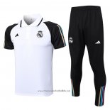 Conjunto Polo Real Madrid 2023-2024 White