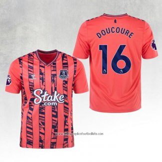 Everton Player Doucoure Away Shirt 2023-2024