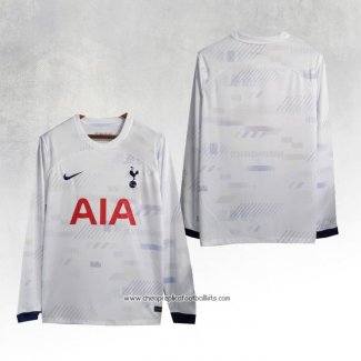 Tottenham Hotspur Home Shirt 2023-2024 Long Sleeve