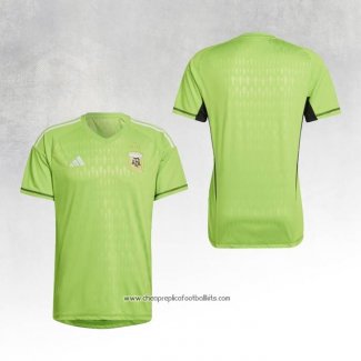 Argentina Goalkeeper Shirt 2022 Green