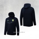 Chaqueta con Capucha del Barcelona 2022-2023 Blue