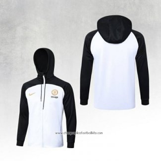 Chaqueta con Capucha del Chelsea 2023-2024 White