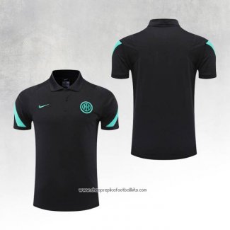 Inter Milan Shirt Polo 2022-2023 Black