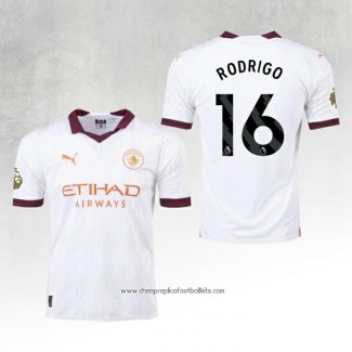 Manchester City Player Rodrigo Away Shirt 2023-2024