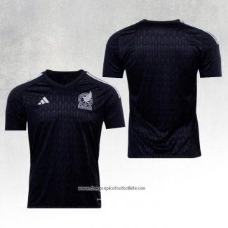 Mexico Goalkeeper Shirt 2022 Black