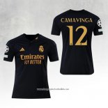 Real Madrid Player Camavinga Third Shirt 2023-2024