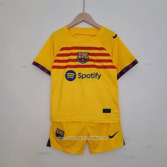 Barcelona Fourth Shirt 2022-2023 Kid