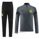 Jacket Tracksuit Borussia Dortmund 2022-2023 Grey