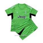 Juventus Goalkeeper Shirt 2023-2024 Kid Green