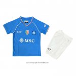 Napoli Home Shirt 2023-2024 Kid