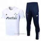 Tracksuit Cruzeiro 2023-2024 Short Sleeve White