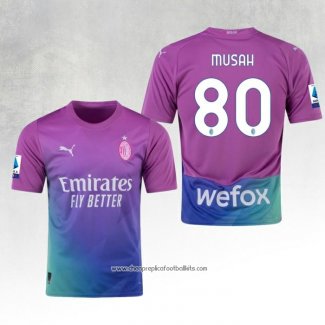 AC Milan Player Musah Third Shirt 2023-2024