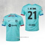 Barcelona Player F.De Jong Third Shirt 2023-2024