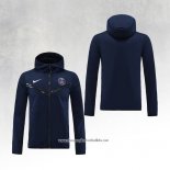 Chaqueta con Capucha del Paris Saint-Germain 2022-2023 Blue