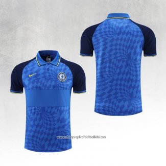 Chelsea Shirt Polo 2022-2023 Blue