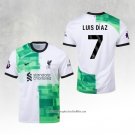 Liverpool Player Luis Diaz Away Shirt 2023-2024