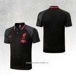 Liverpool Shirt Polo 2022-2023 Black