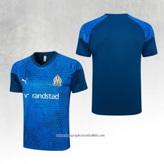 Olympique Marseille Training Shirt 2023-2024 Blue