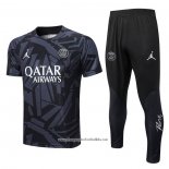 Tracksuit Paris Saint-Germain 2022-2023 Short Sleeve Grey