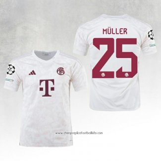 Bayern Munich Player Muller Third Shirt 2023-2024