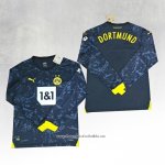 Borussia Dortmund Away Shirt 2023-2024 Long Sleeve