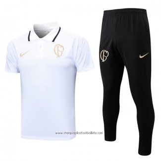 Conjunto Polo Corinthians 2023-2024 White