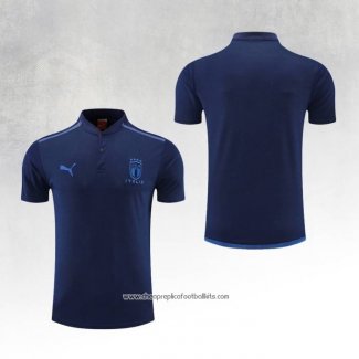 Italy Shirt Polo 2022-2023 Blue Marino