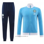 Jacket Tracksuit Manchester City 2023-2024 Light Blue