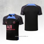 Paris Saint-Germain Jordan Training Shirt 2022-2023 Black and Blue