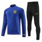 Sweatshirt Tracksuit Inter Milan 2023-2024 Blue