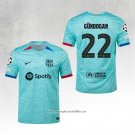 Barcelona Player Gundogan Third Shirt 2023-2024