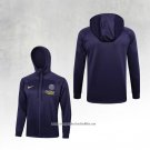 Chaqueta con Capucha del Paris Saint-Germain 2023-2024 Purpura